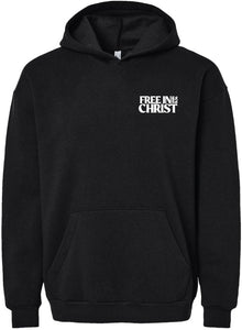 “Free in Christ" Pullover Hoodie (Front and Back Design) - IN STOCK NOW