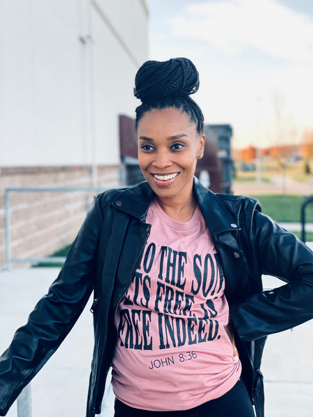 ‘Who the Son Sets Free’ Unisex Christian T-Shirt - 6 Colors
